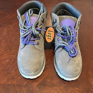Lugz winter boots, grey, women’s size 6.5